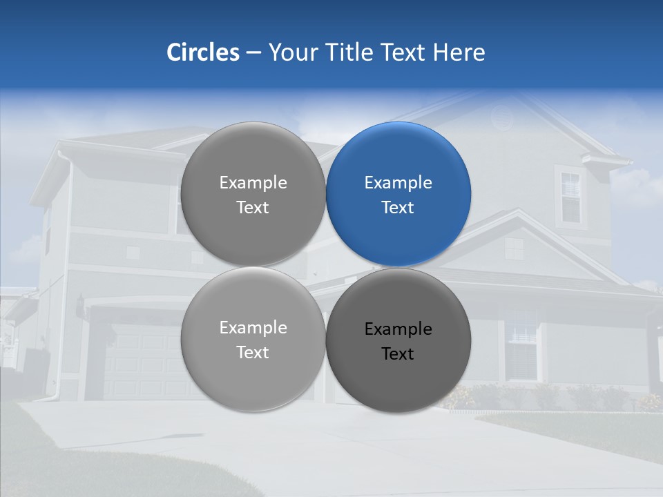 Real Upscale Suburb PowerPoint Template