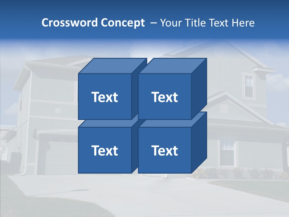 Real Upscale Suburb PowerPoint Template
