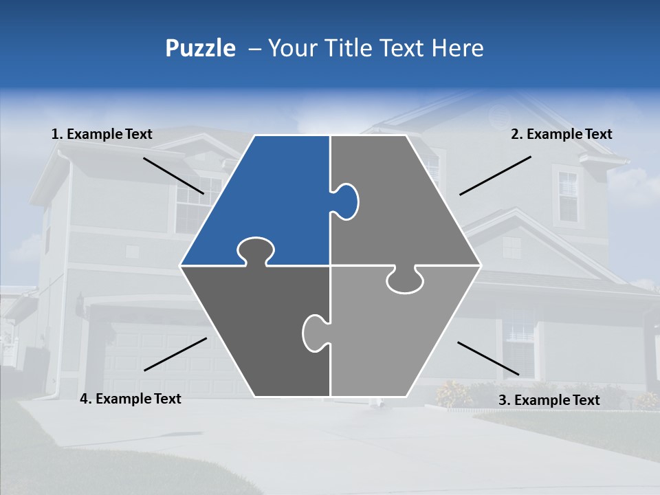 Real Upscale Suburb PowerPoint Template