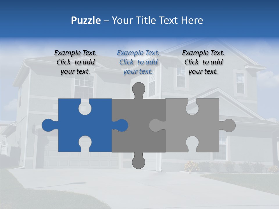 Real Upscale Suburb PowerPoint Template