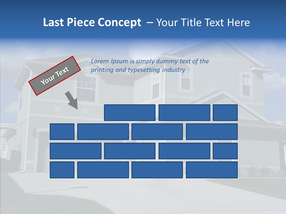 Real Upscale Suburb PowerPoint Template