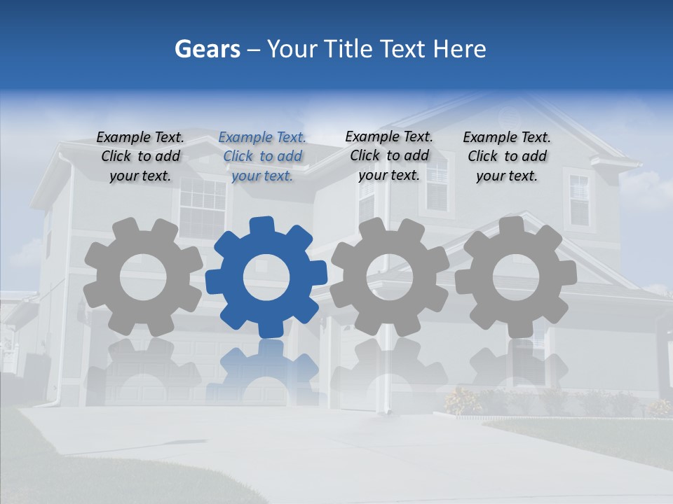 Real Upscale Suburb PowerPoint Template