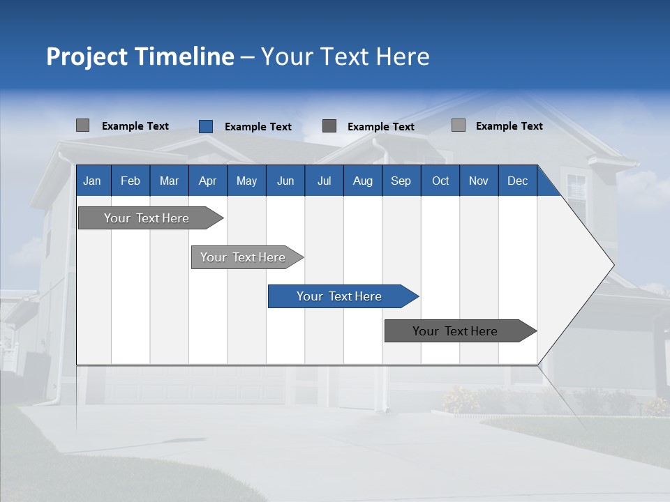 Real Upscale Suburb PowerPoint Template
