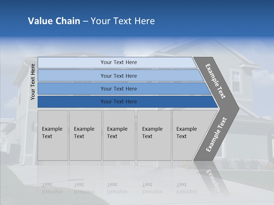 Real Upscale Suburb PowerPoint Template