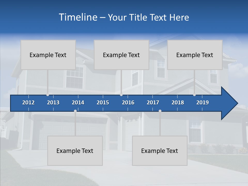 Real Upscale Suburb PowerPoint Template