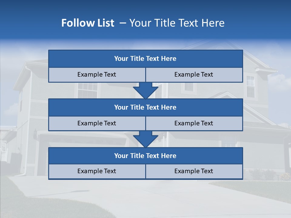 Real Upscale Suburb PowerPoint Template