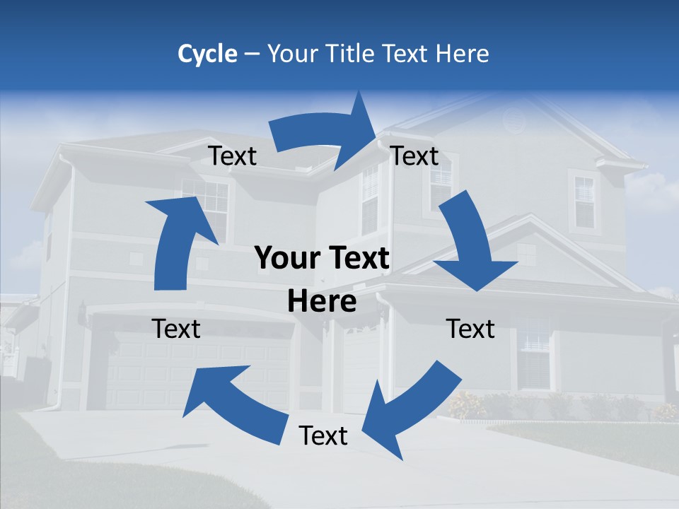 Real Upscale Suburb PowerPoint Template