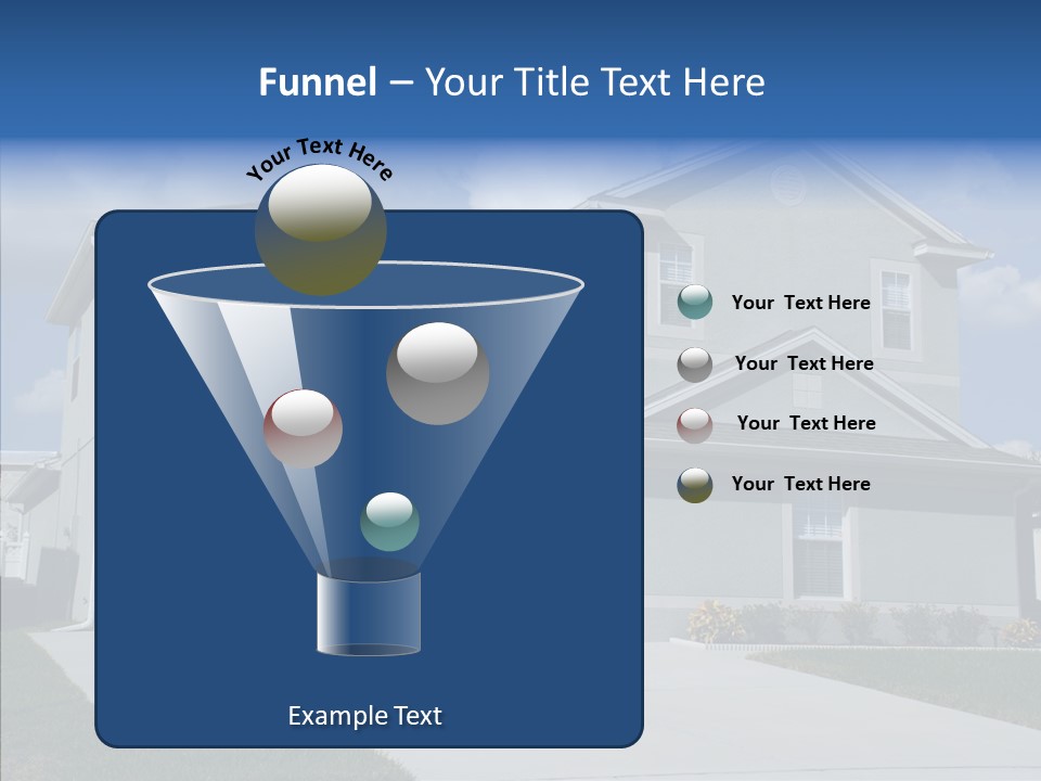 Real Upscale Suburb PowerPoint Template