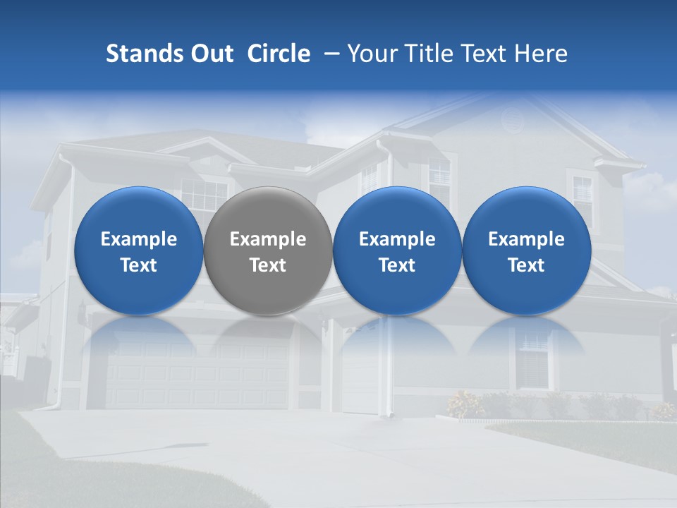Real Upscale Suburb PowerPoint Template