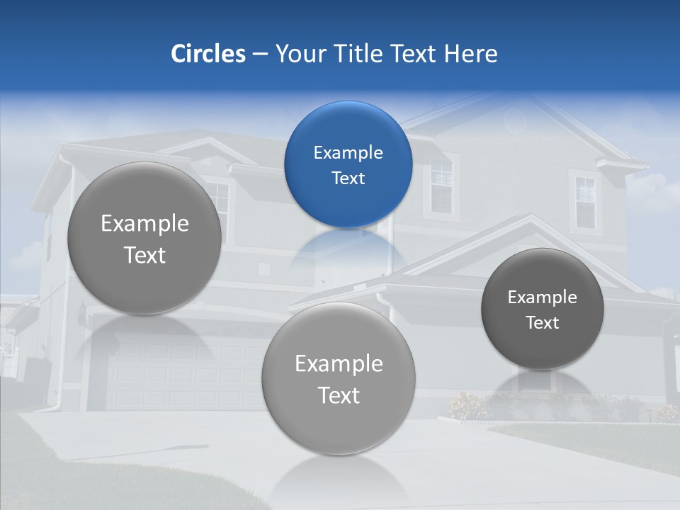 Real Upscale Suburb PowerPoint Template