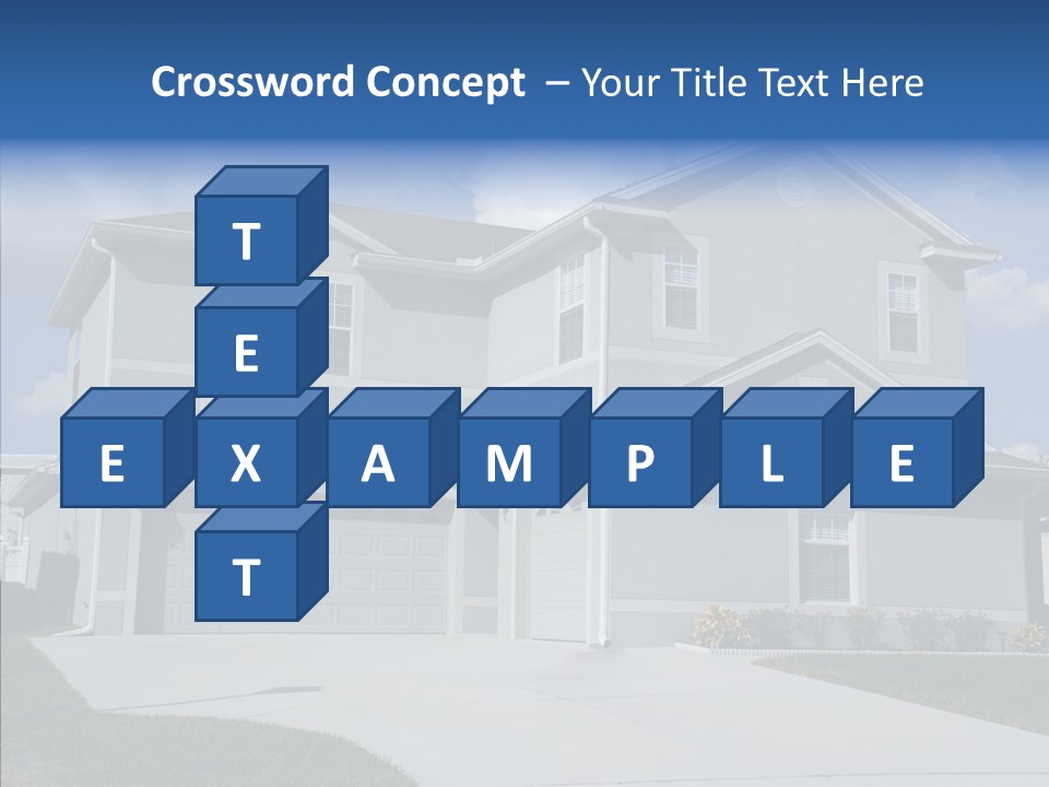 Real Upscale Suburb PowerPoint Template