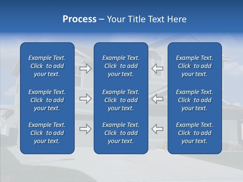 Real Upscale Suburb PowerPoint Template