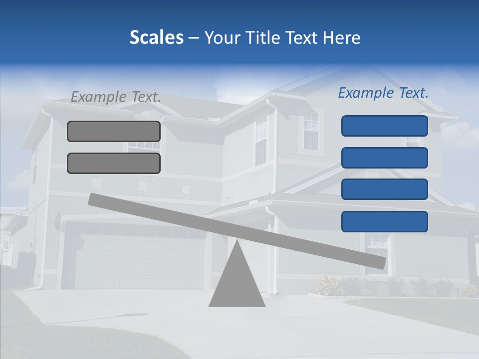 Real Upscale Suburb PowerPoint Template