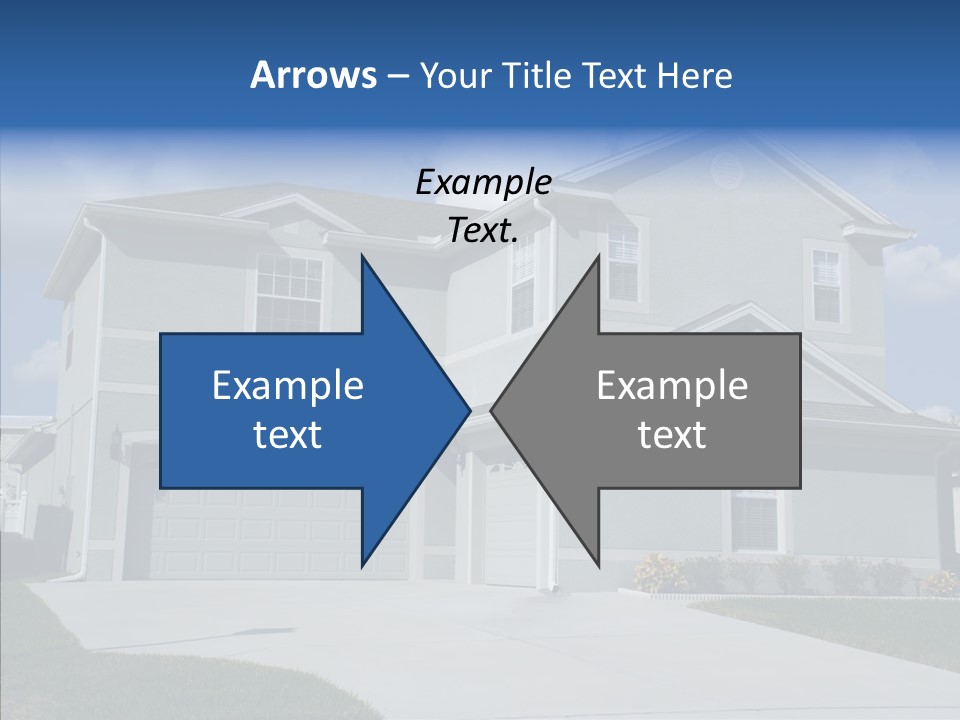 Real Upscale Suburb PowerPoint Template