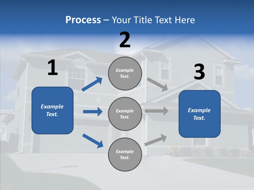 Real Upscale Suburb PowerPoint Template