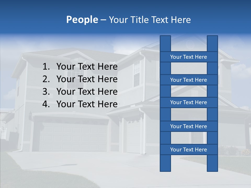 Real Upscale Suburb PowerPoint Template