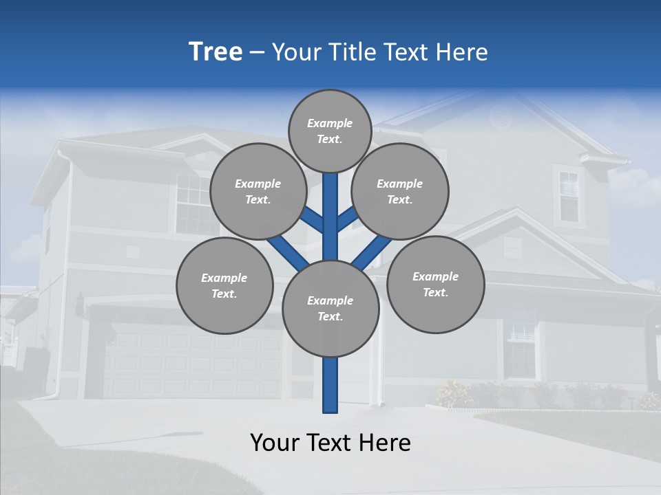 Real Upscale Suburb PowerPoint Template