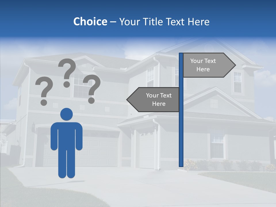 Real Upscale Suburb PowerPoint Template