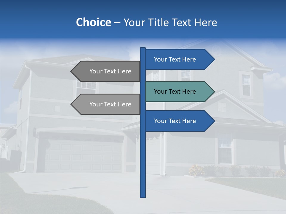 Real Upscale Suburb PowerPoint Template