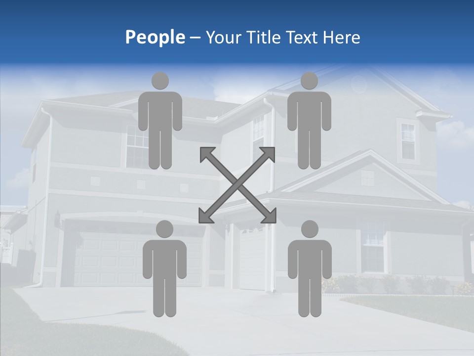 Real Upscale Suburb PowerPoint Template