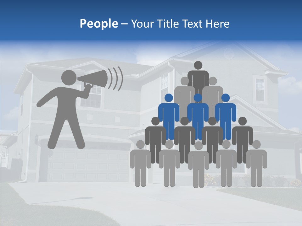 Real Upscale Suburb PowerPoint Template