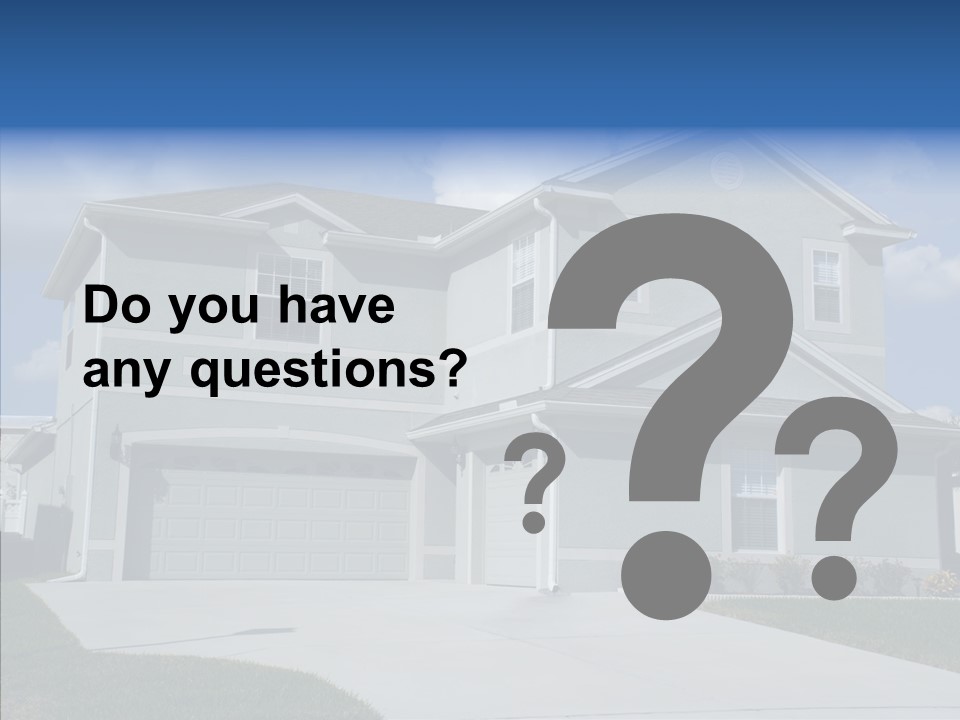 Real Upscale Suburb PowerPoint Template