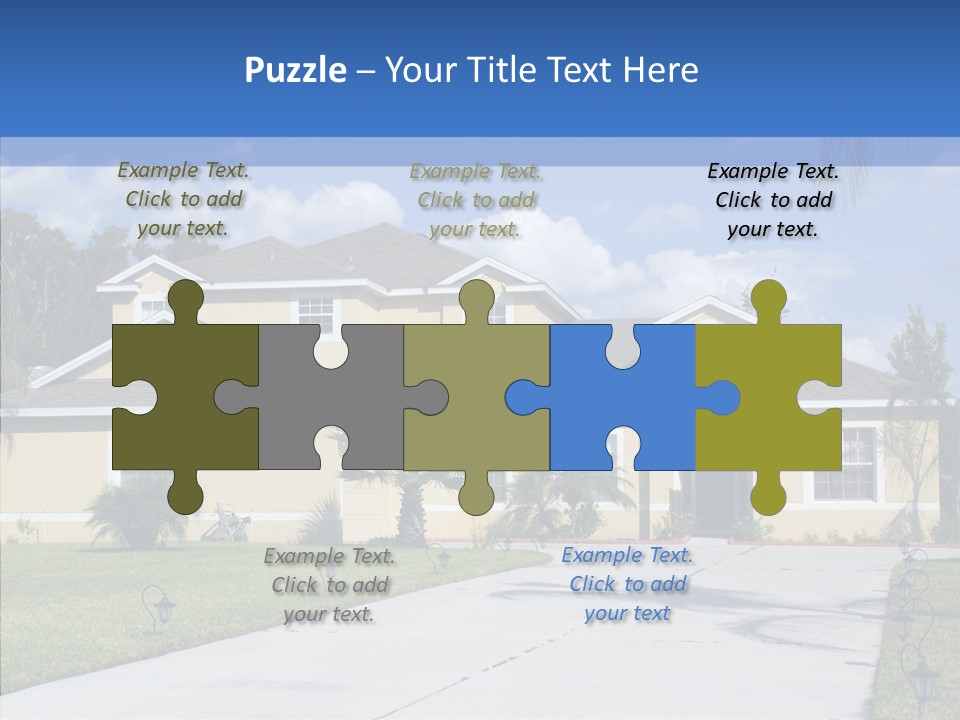 Porch Realty Green PowerPoint Template