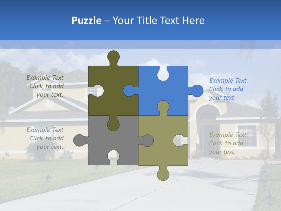 Porch Realty Green PowerPoint Template