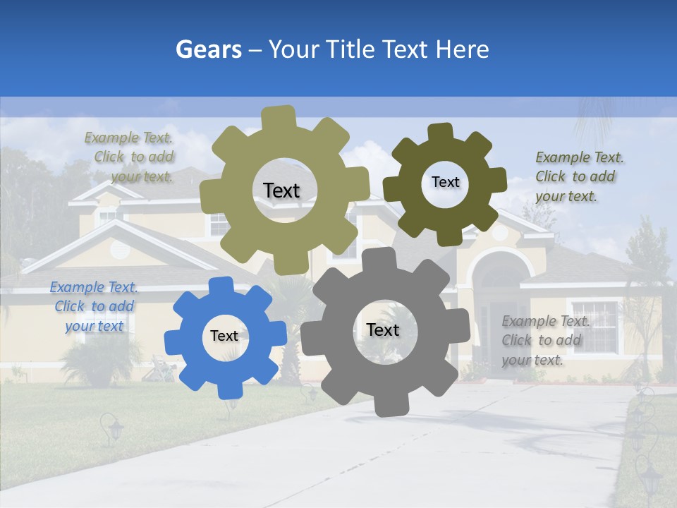 Porch Realty Green PowerPoint Template