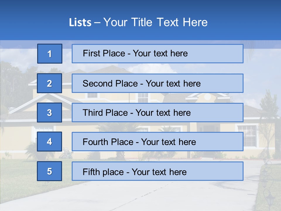 Porch Realty Green PowerPoint Template