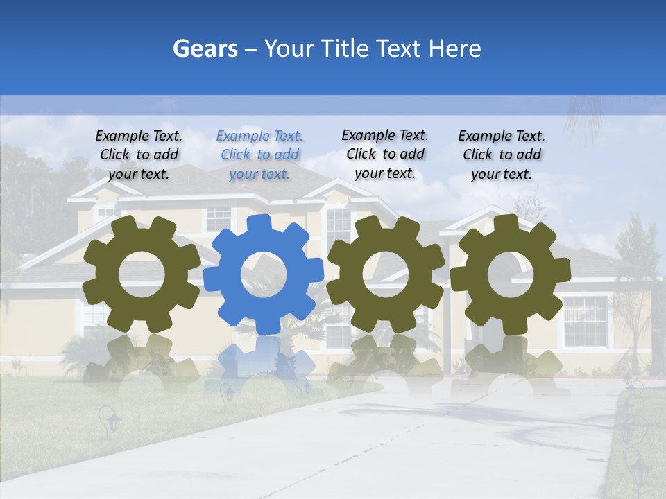 Porch Realty Green PowerPoint Template