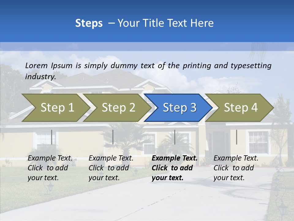 Porch Realty Green PowerPoint Template
