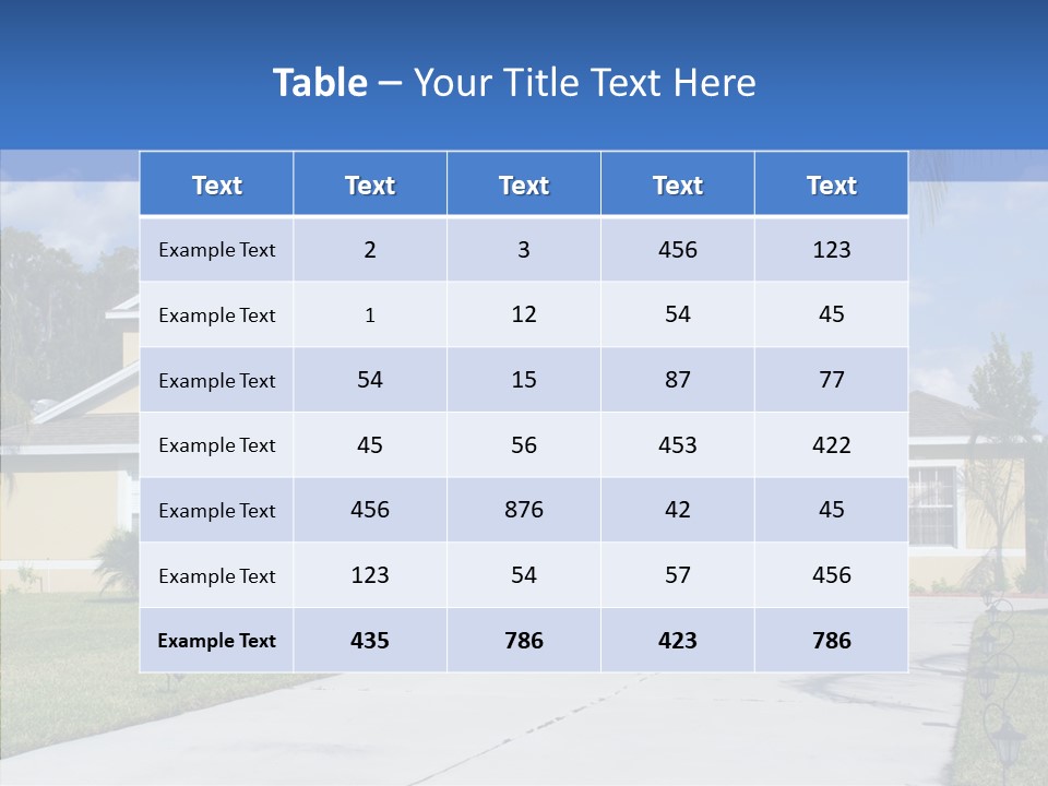 Porch Realty Green PowerPoint Template