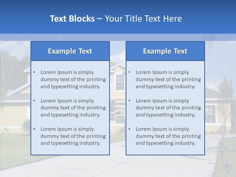 Porch Realty Green PowerPoint Template