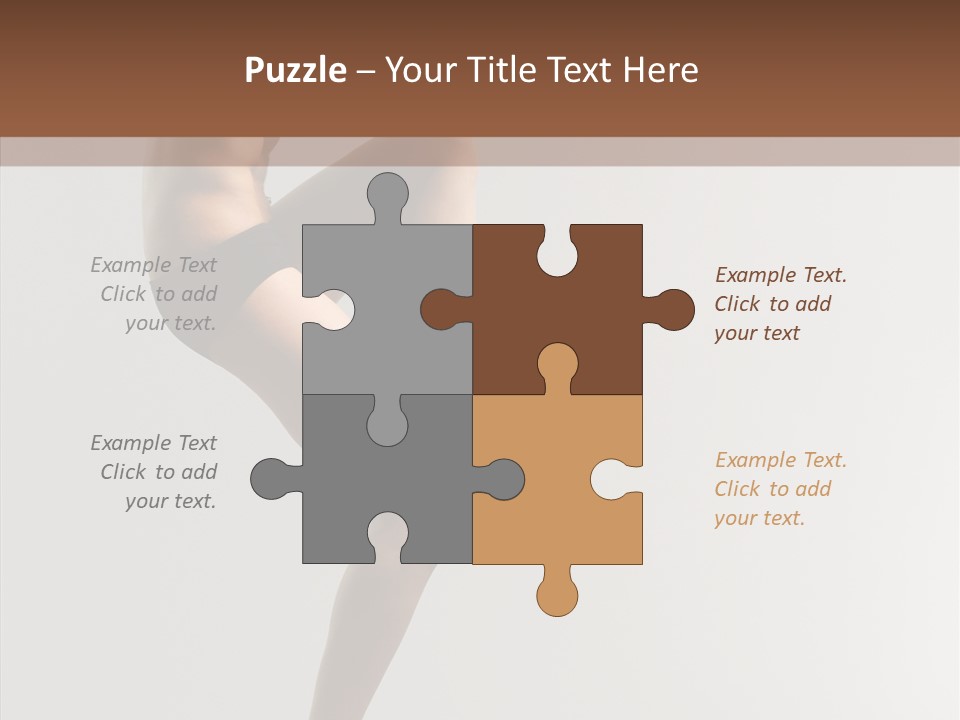 Pose Performance Aerobics PowerPoint Template