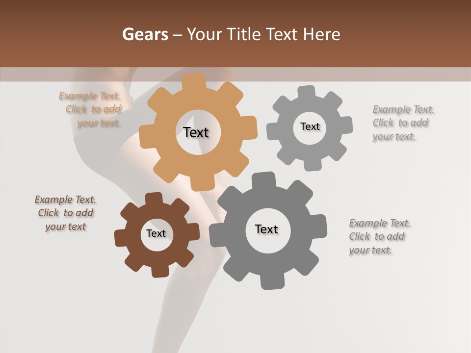 Pose Performance Aerobics PowerPoint Template