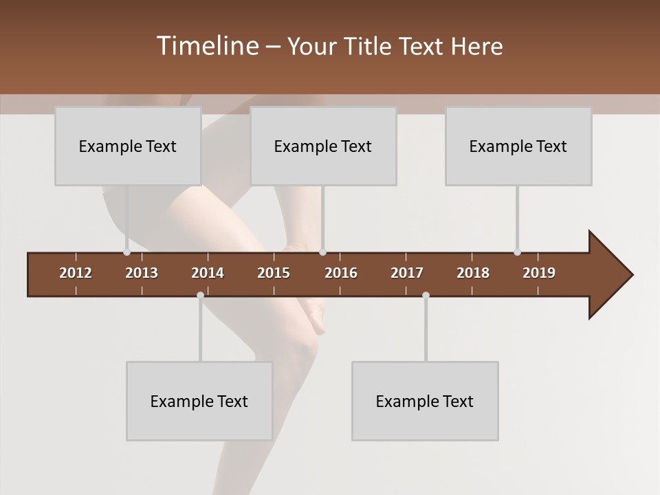 Pose Performance Aerobics PowerPoint Template
