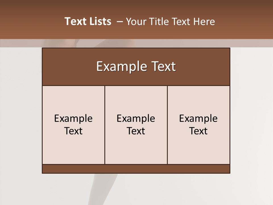Pose Performance Aerobics PowerPoint Template
