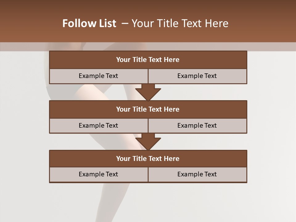 Pose Performance Aerobics PowerPoint Template