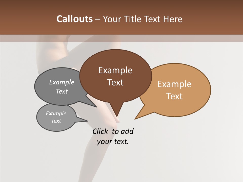 Pose Performance Aerobics PowerPoint Template