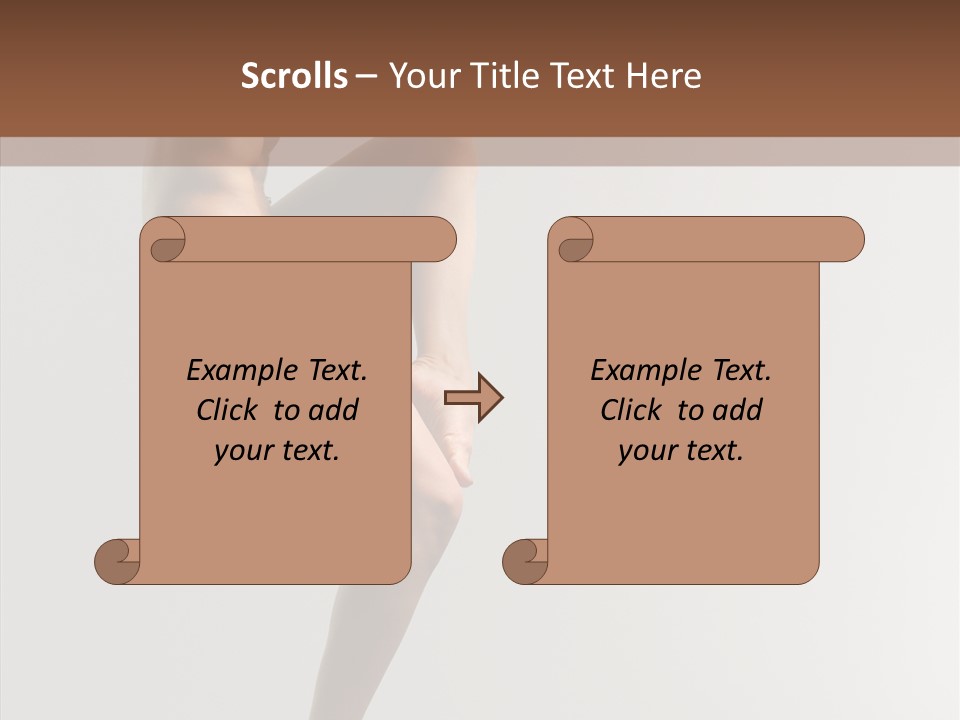 Pose Performance Aerobics PowerPoint Template