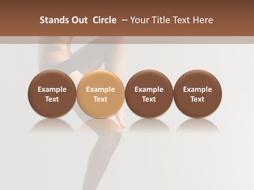 Pose Performance Aerobics PowerPoint Template