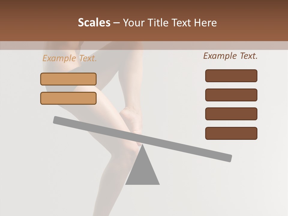 Pose Performance Aerobics PowerPoint Template