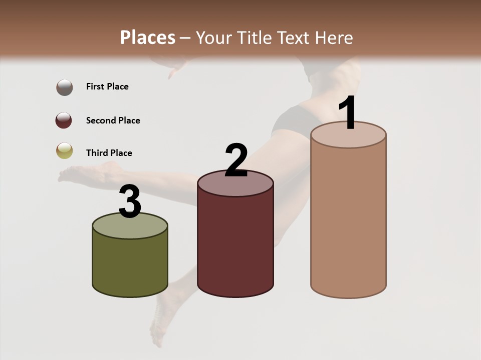 Fly Jumper Aerobics PowerPoint Template