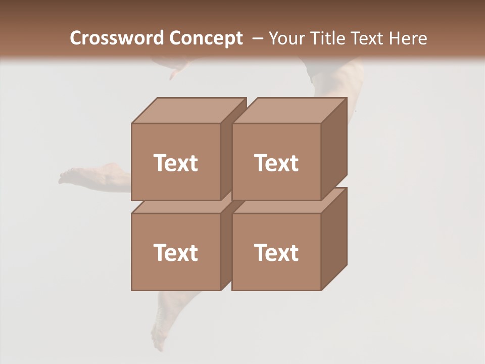 Fly Jumper Aerobics PowerPoint Template