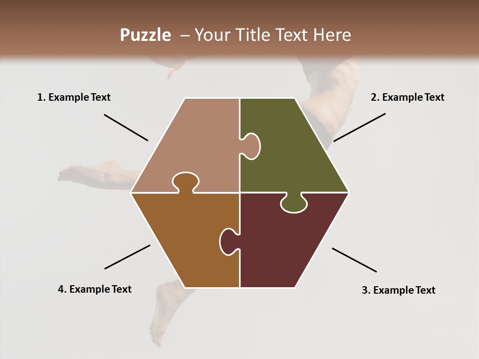 Fly Jumper Aerobics PowerPoint Template