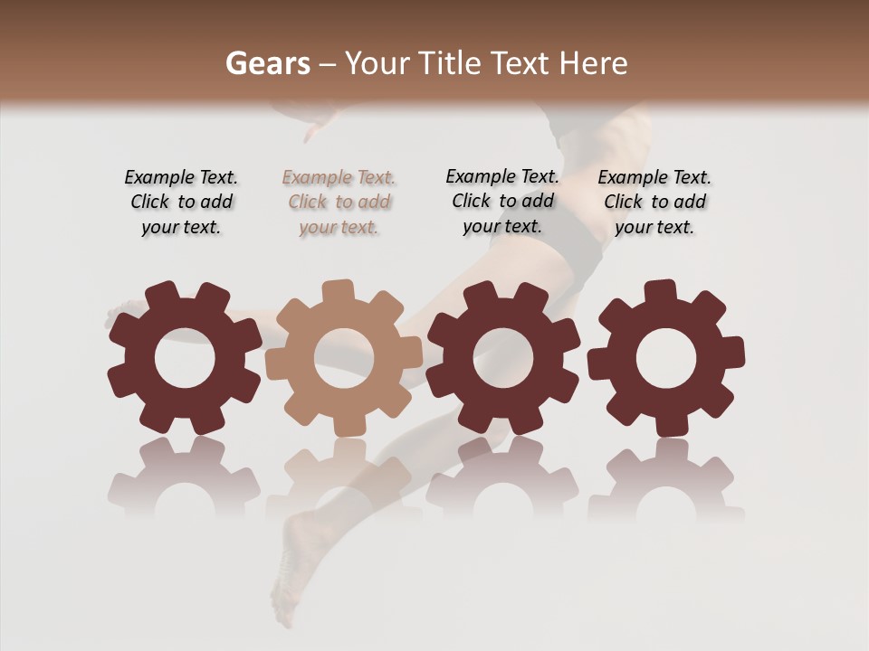 Fly Jumper Aerobics PowerPoint Template