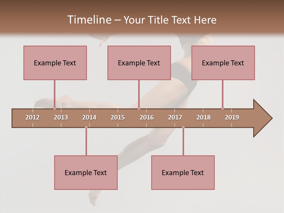 Fly Jumper Aerobics PowerPoint Template
