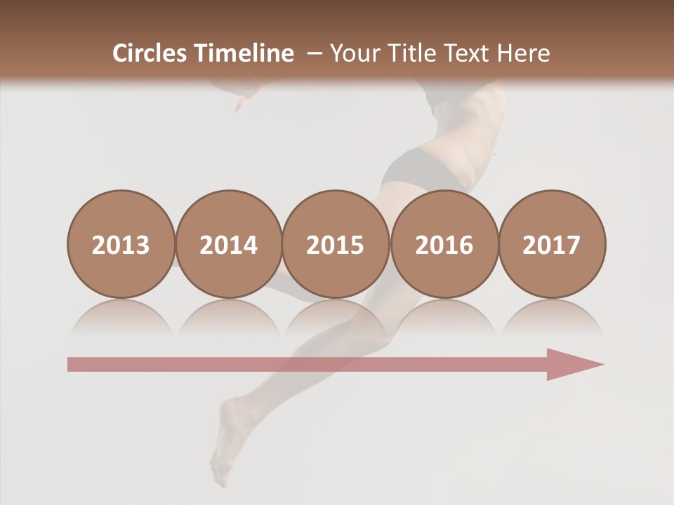 Fly Jumper Aerobics PowerPoint Template