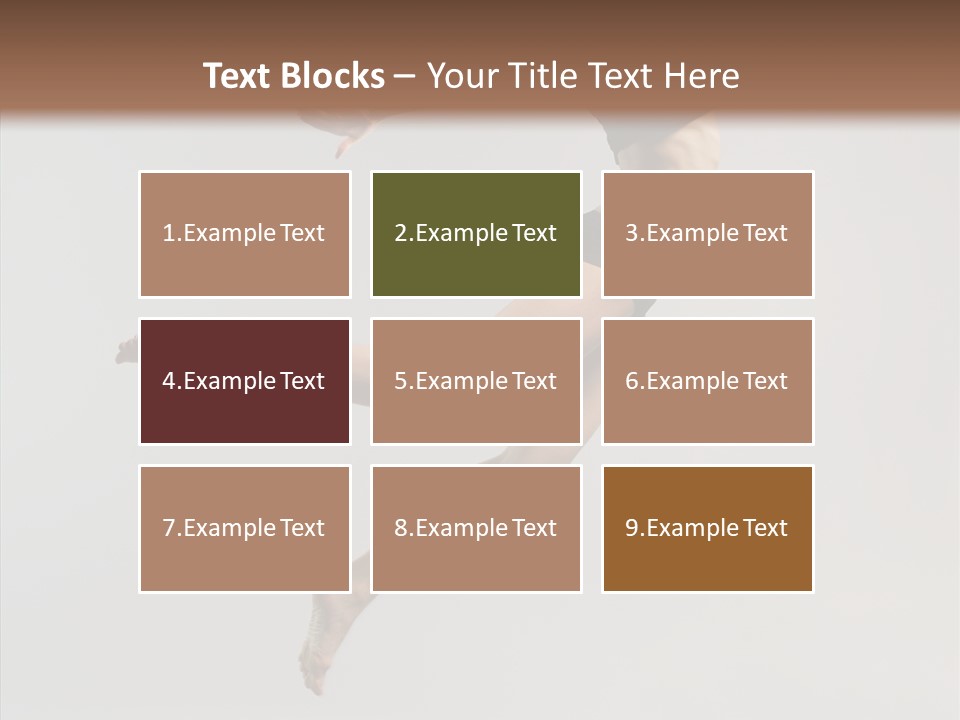 Fly Jumper Aerobics PowerPoint Template